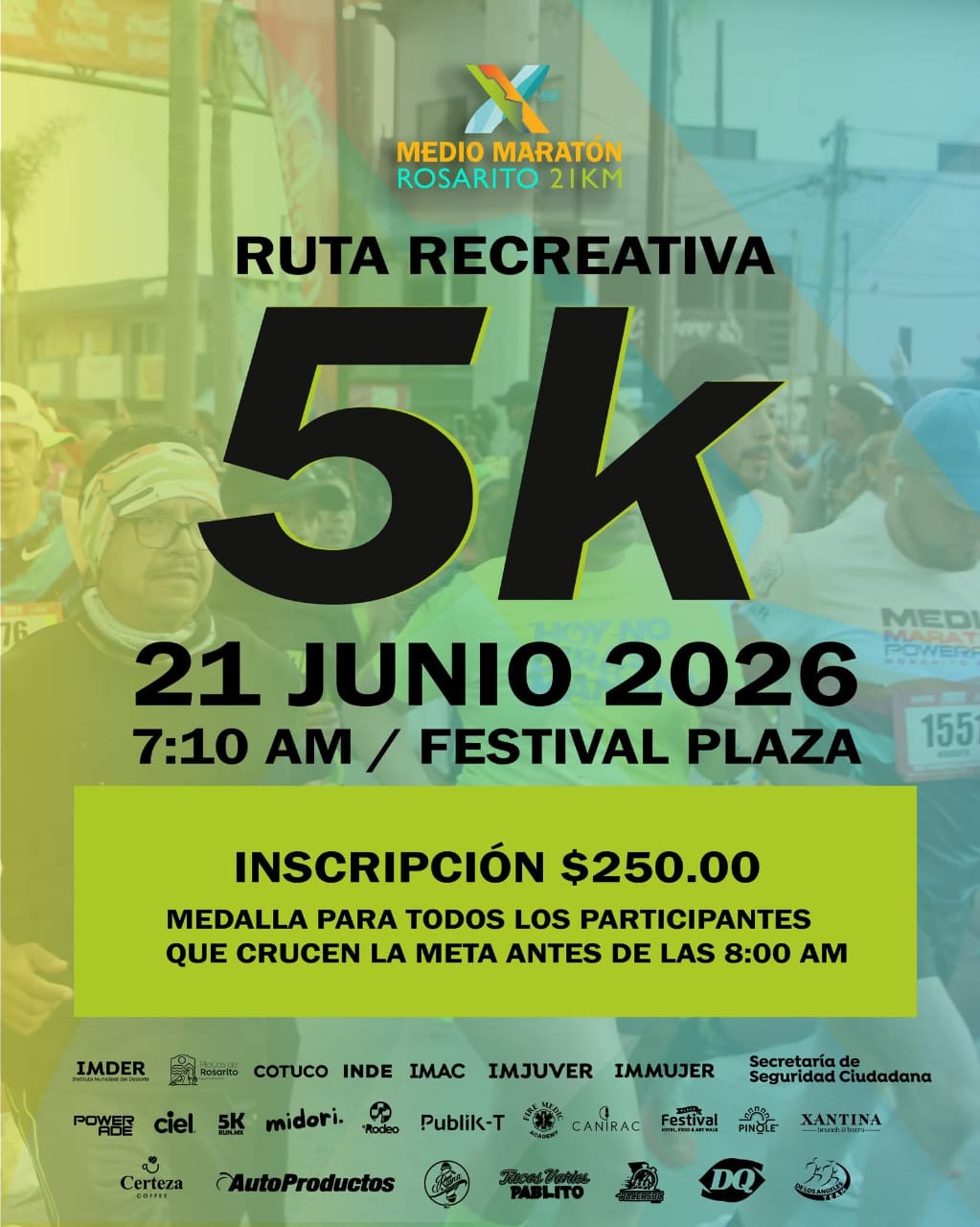 5k del Medio Maratón Rosarito 2026