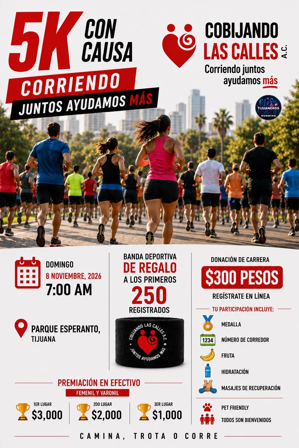 Cobijando las Calles A.C. 5K
